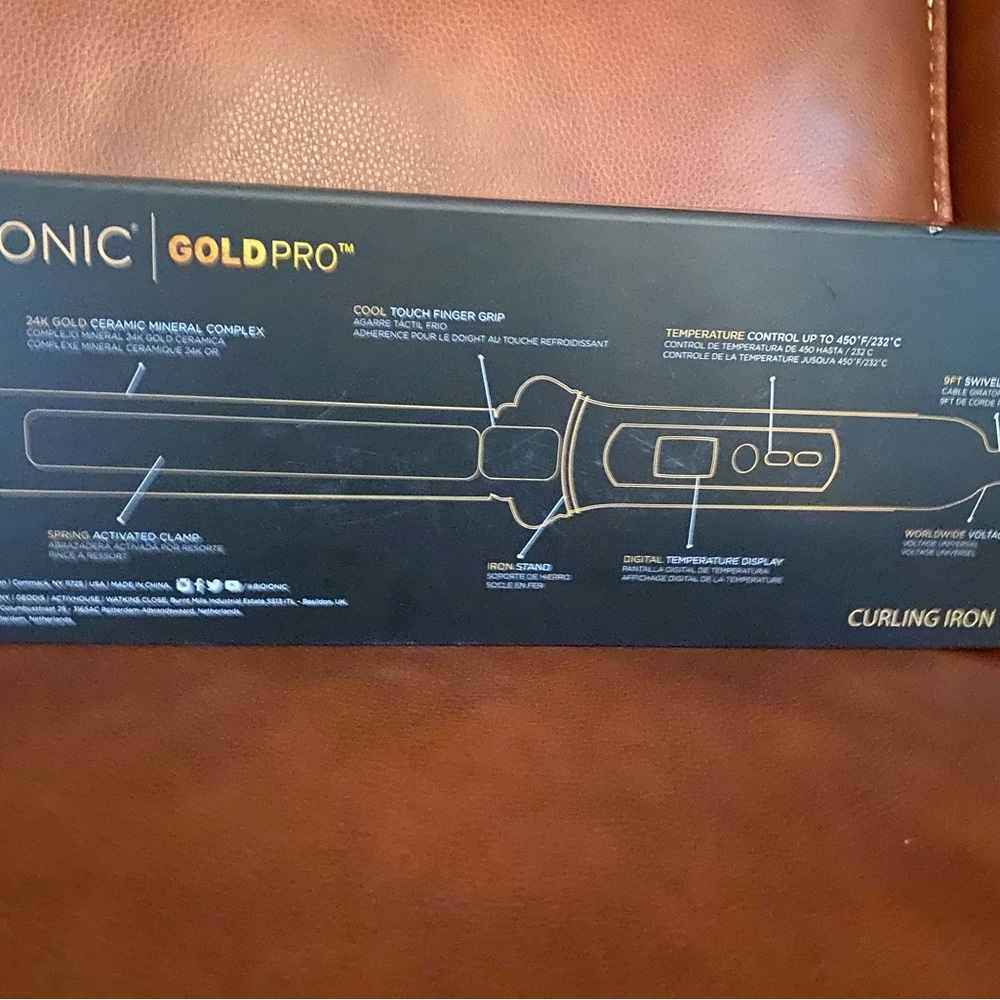 1.5 inch BioIonic curling iron